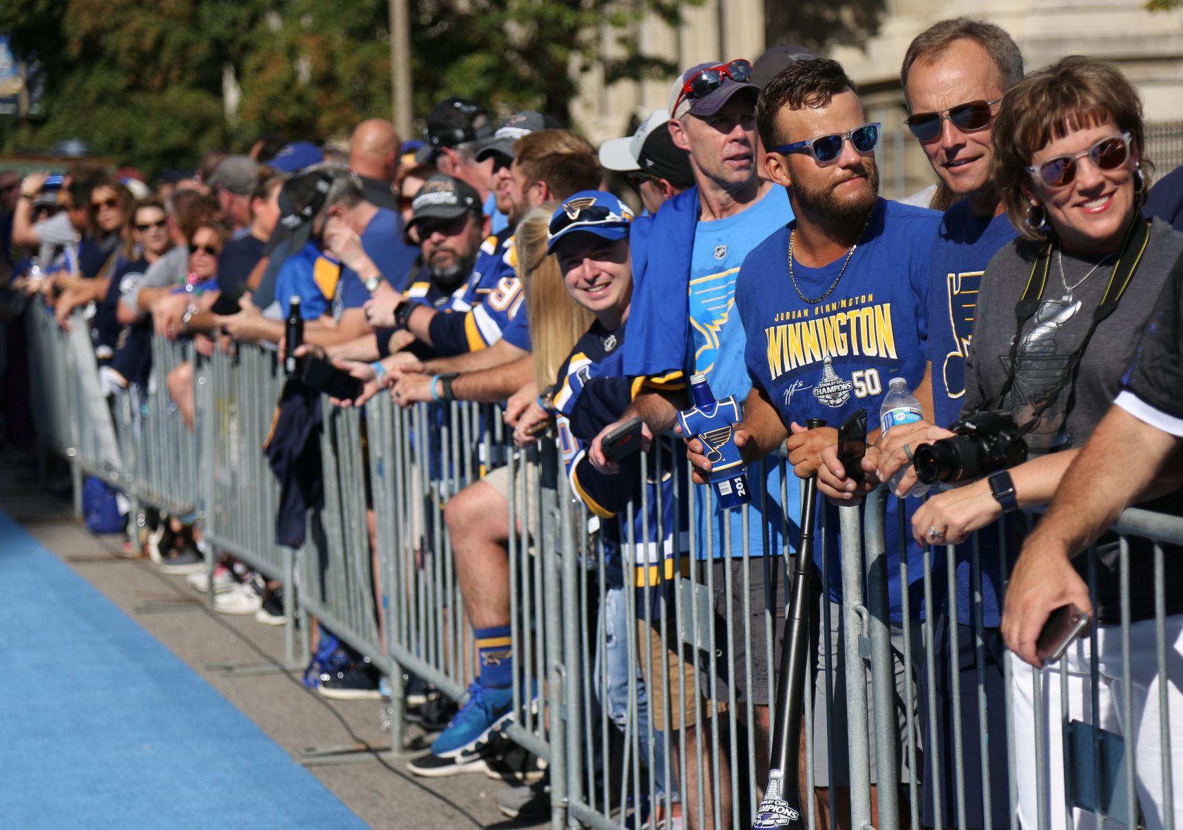 St. Louis Blues opening night pregame celebration